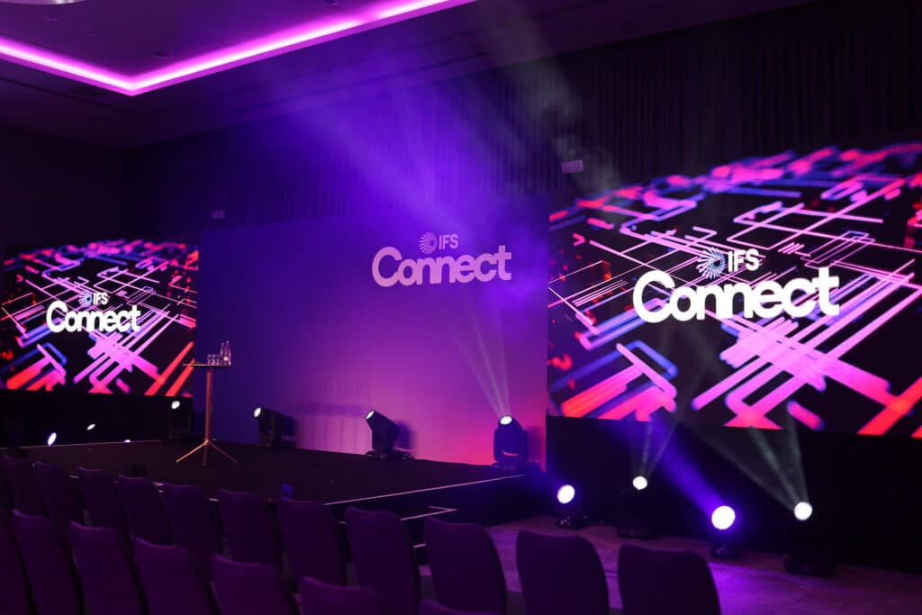 On Event Production Company | Live, Hybrid and Virtual Event Production | Connect Conference stage