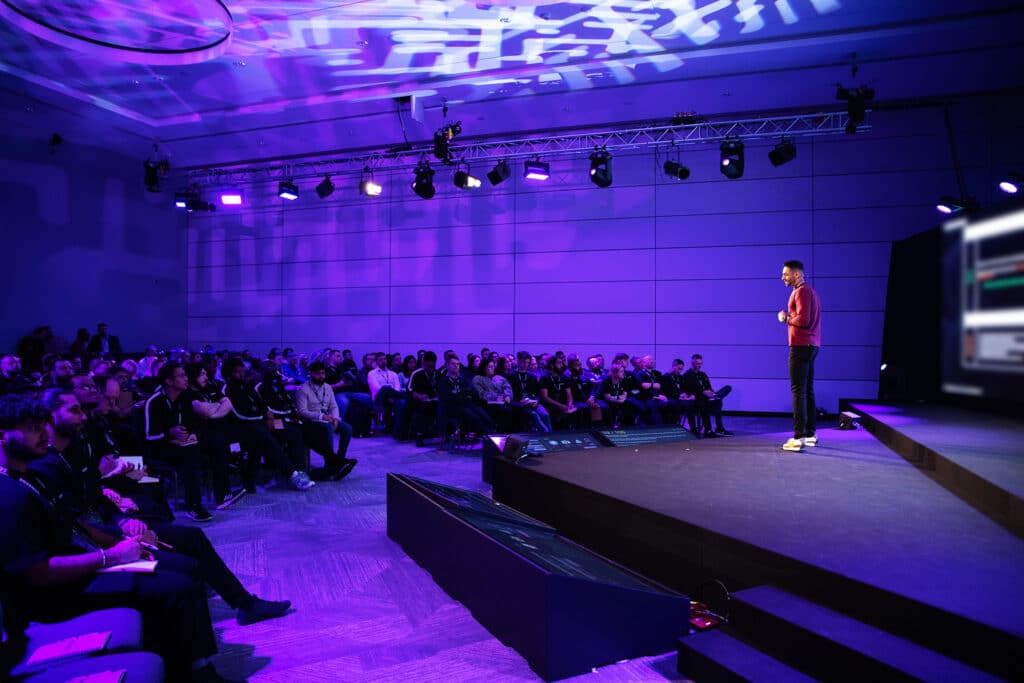 On Event Production Company | Live, Hybrid and Virtual Event Production | Samsung conference