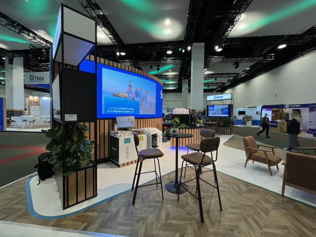 On Event Production Company | Live, Hybrid and Virtual Event Production | Pharamceutical exhibition stand