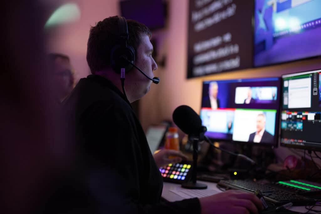 On Event Production Company | Live, Hybrid and Virtual Event Production | Tech staff