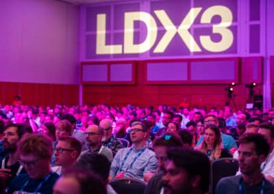 On Event Production Company | Live, Hybrid and Virtual Event Production | LDX3 London 2025 audience