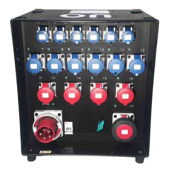 On Event Production Company | Live, Hybrid and Virtual Event Production | SES 125A Three Phase Distro