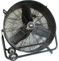 On Event Production Company | Live, Hybrid and Virtual Event Production | Drum Fan 24" (Black)