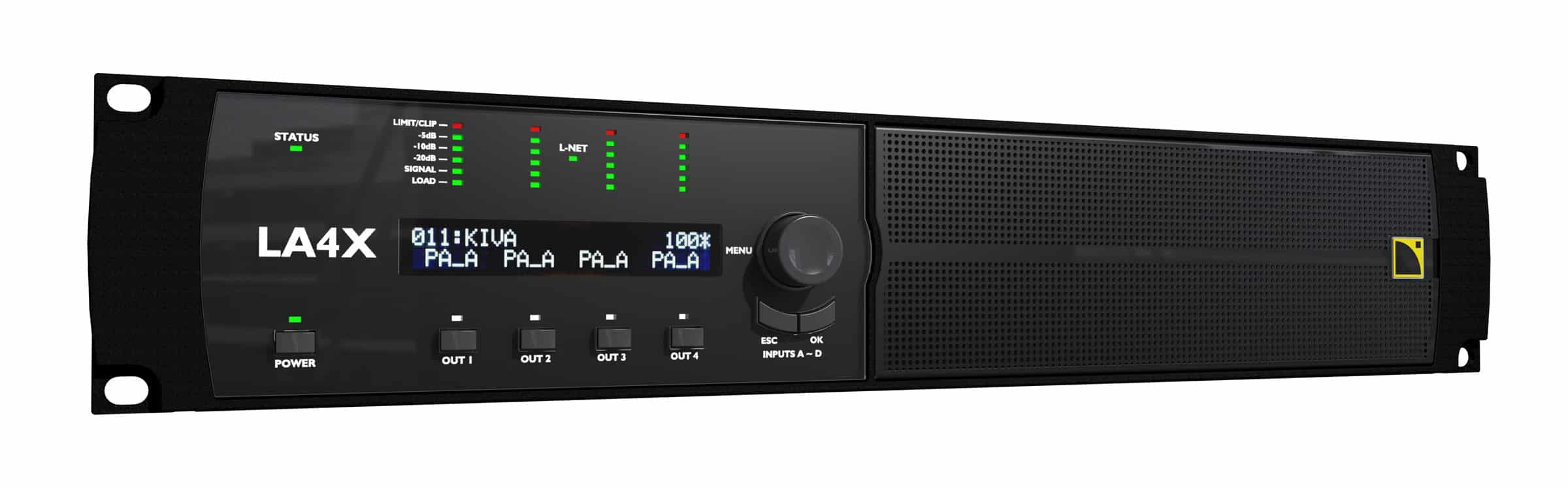 On Event Production Company | Live, Hybrid and Virtual Event Production | L-Acoustics LA4X Amplifier - Single