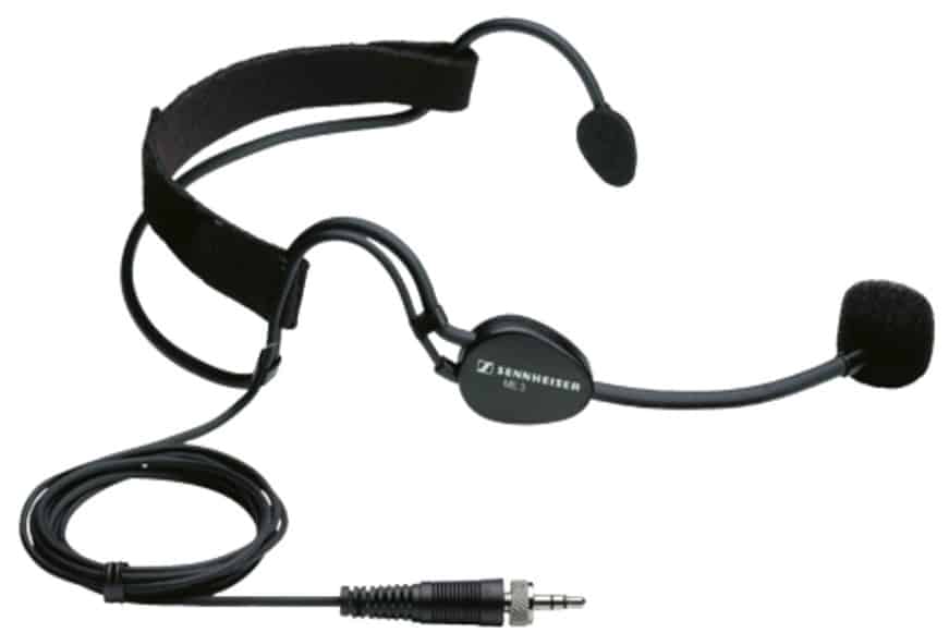 On Event Production Company | Live, Hybrid and Virtual Event Production | Sennheiser ME3 Headset Microphone
