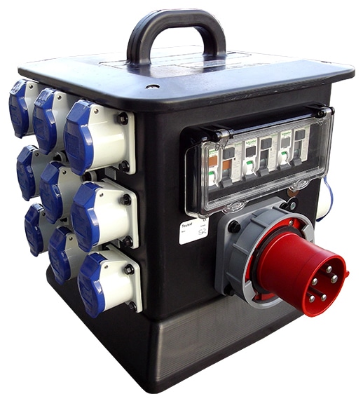 On Event Production Company | Live, Hybrid and Virtual Event Production | 63A Three Phase Distro