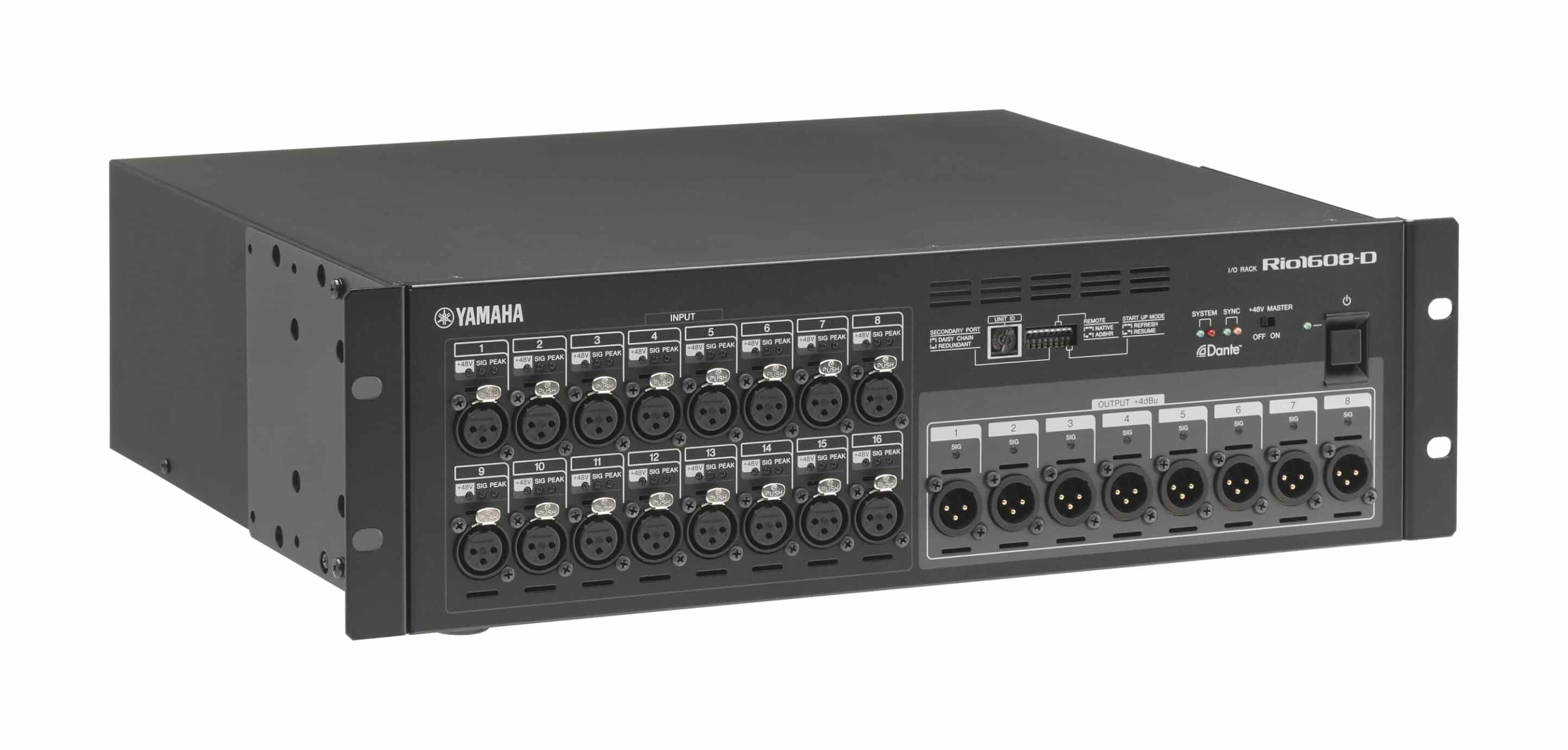 On Event Production Company | Live, Hybrid and Virtual Event Production | Yamaha RIO1608-D Digital Stagebox