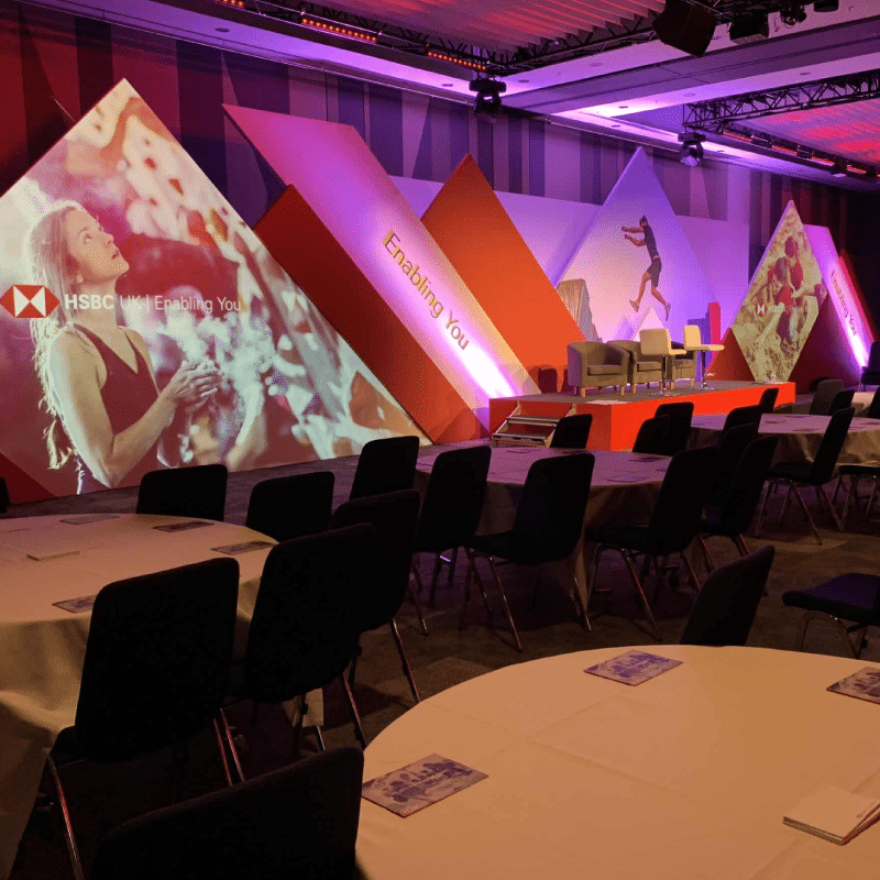 On Event Production Company | Live, Hybrid and Virtual Event Production | Award stage