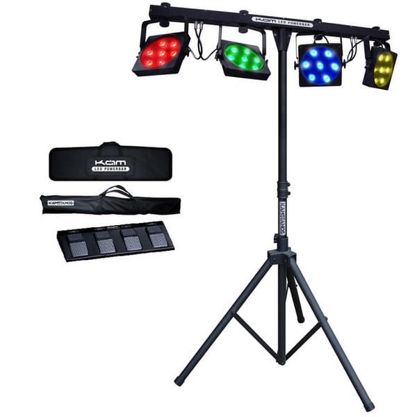 On Event Production Company | Live, Hybrid and Virtual Event Production | Kam LED Powerbar 4-Way Lighting Bar (Pair)