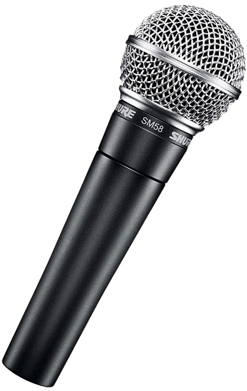 On Event Production Company | Live, Hybrid and Virtual Event Production | Shure SM58 Microphone