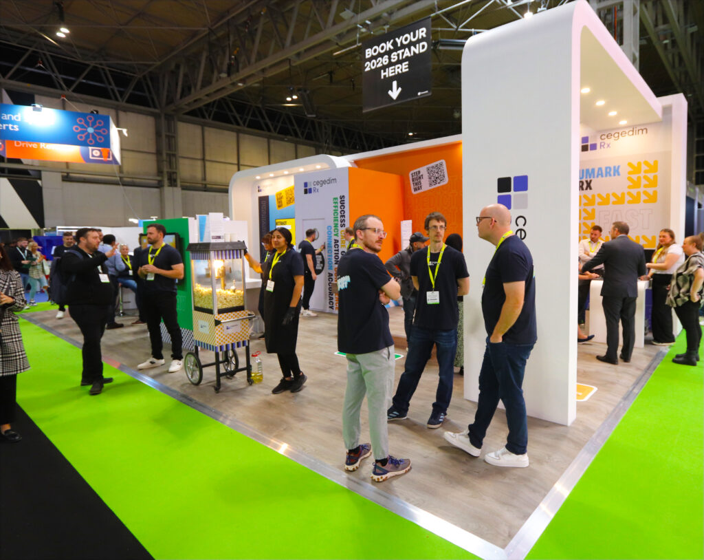 On Event Production Company | Live, Hybrid and Virtual Event Production | Pharmacy Show stand