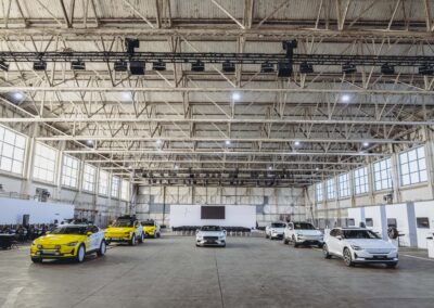 On Event Production Company | Live, Hybrid and Virtual Event Production | Polestars in hangar