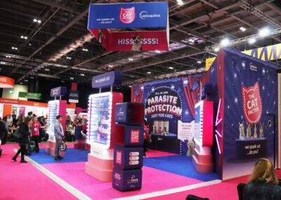 On Event Production Company | Live, Hybrid and Virtual Event Production | Cat Bespoke Exhibition Stand