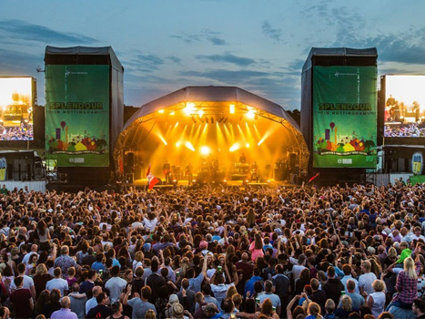 Splendour Festival Stage Lighting - On Event Production Co.